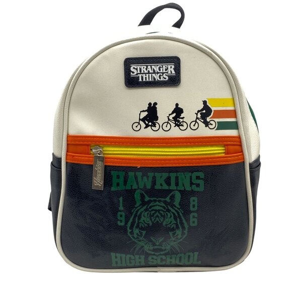 Stranger Things Hawkins High School Netflix Adult Mini Backpack 9x10 Bag - Picture 1 of 12